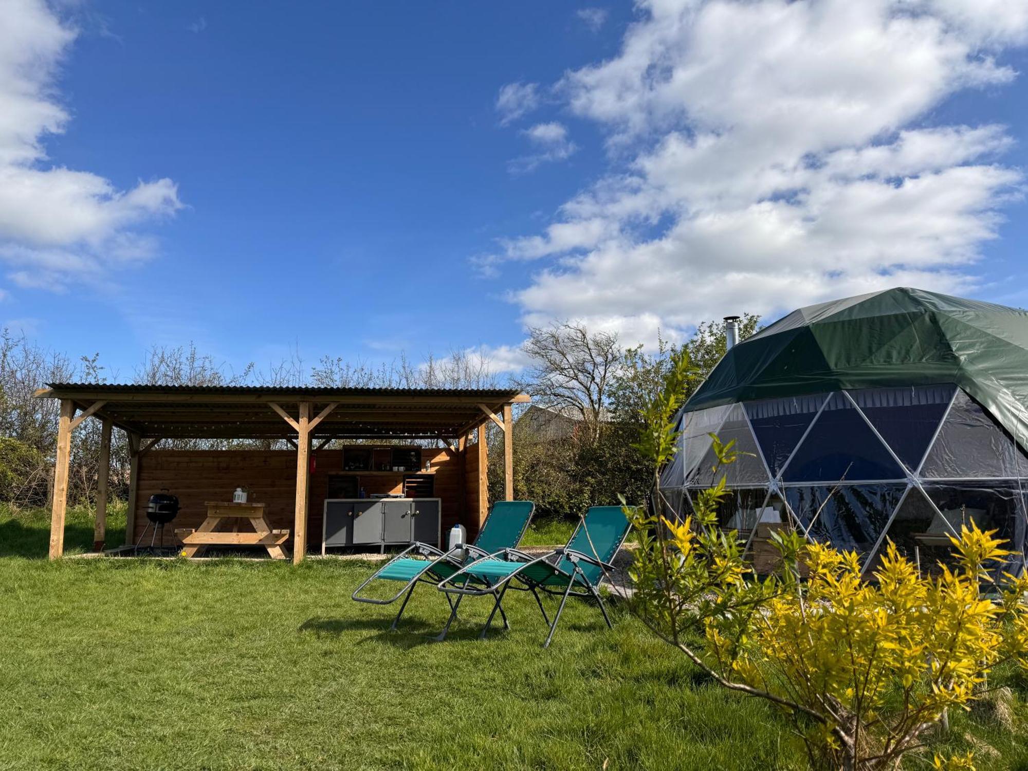 Geodesic Dome Glamping Hotel Llanidloes Exterior photo
