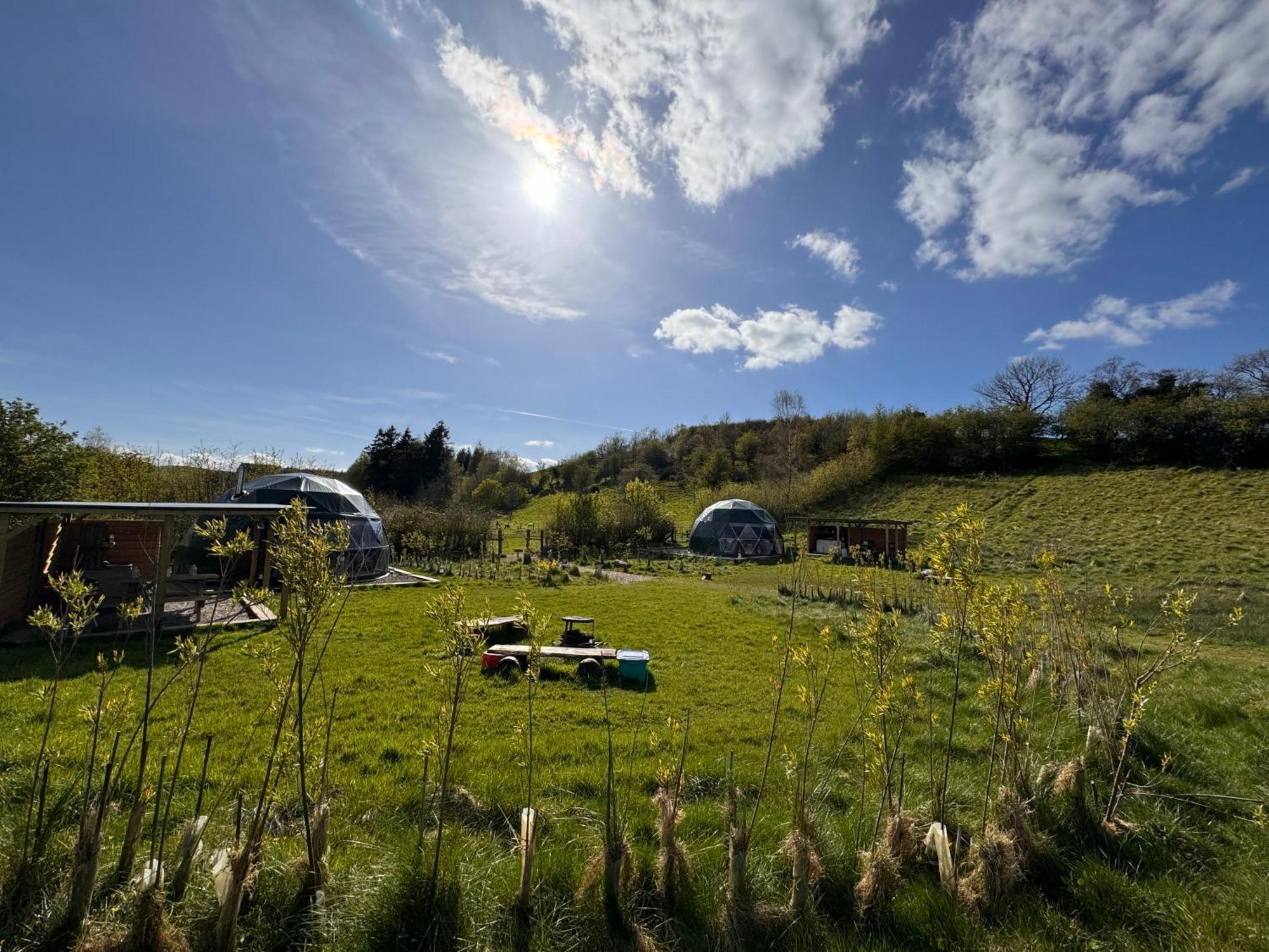 Geodesic Dome Glamping Hotel Llanidloes Exterior photo